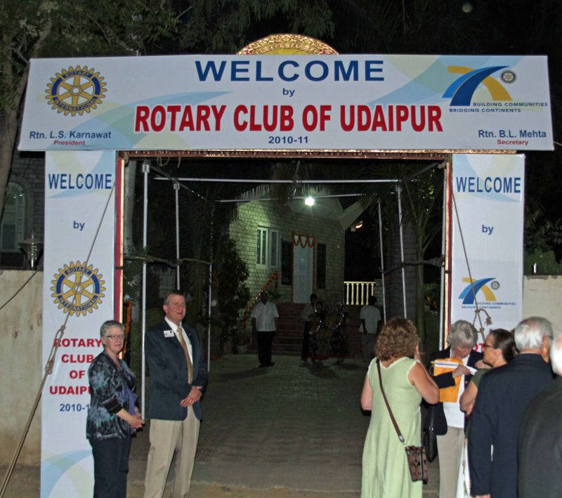 Udaipur rotary sign