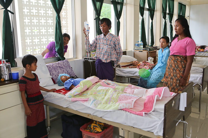 Surgeries day TWO with Rotaplast Volunteers at the Retired Service Personnel Hospital in Nay Pyi Taw, Myanmar.